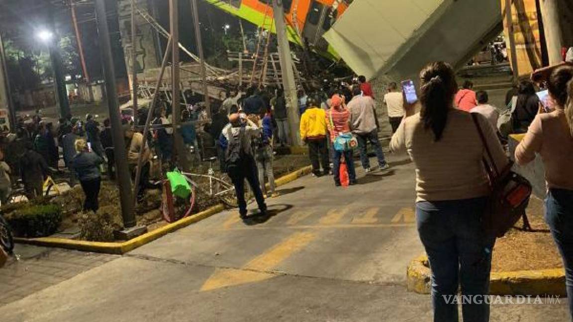 Imputa Fiscalía de la CDMX a 8 funcionarios por desploma de la Línea 12 del Metro