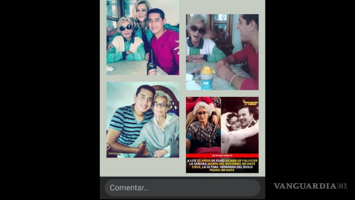 $!Murió la última hermana de Pedro Infante, María del Socorro, a los 92 años
