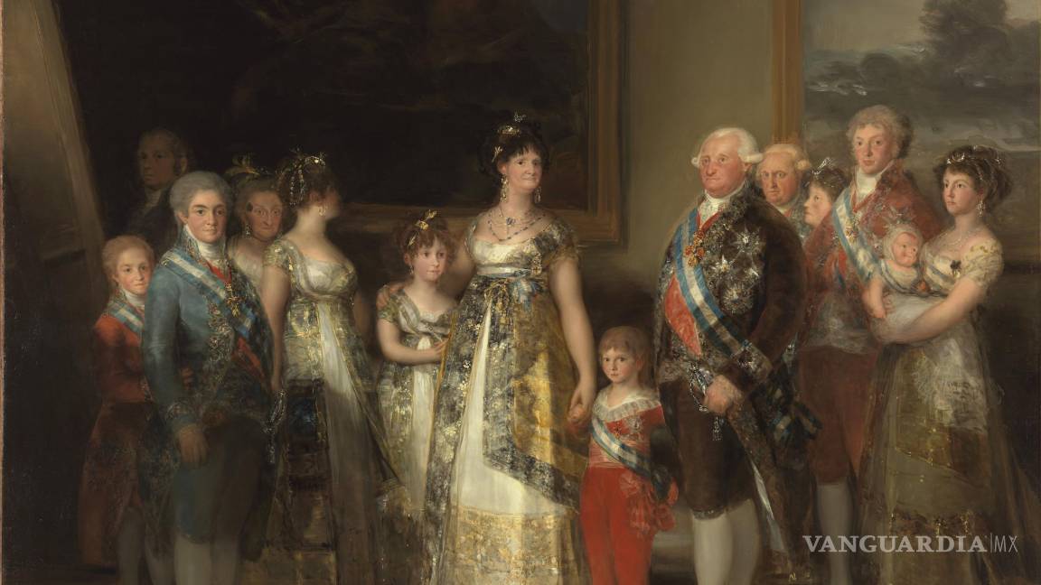 $!La familia de Carlos IV. Goya, 1800, Museo Nacional del Prado.