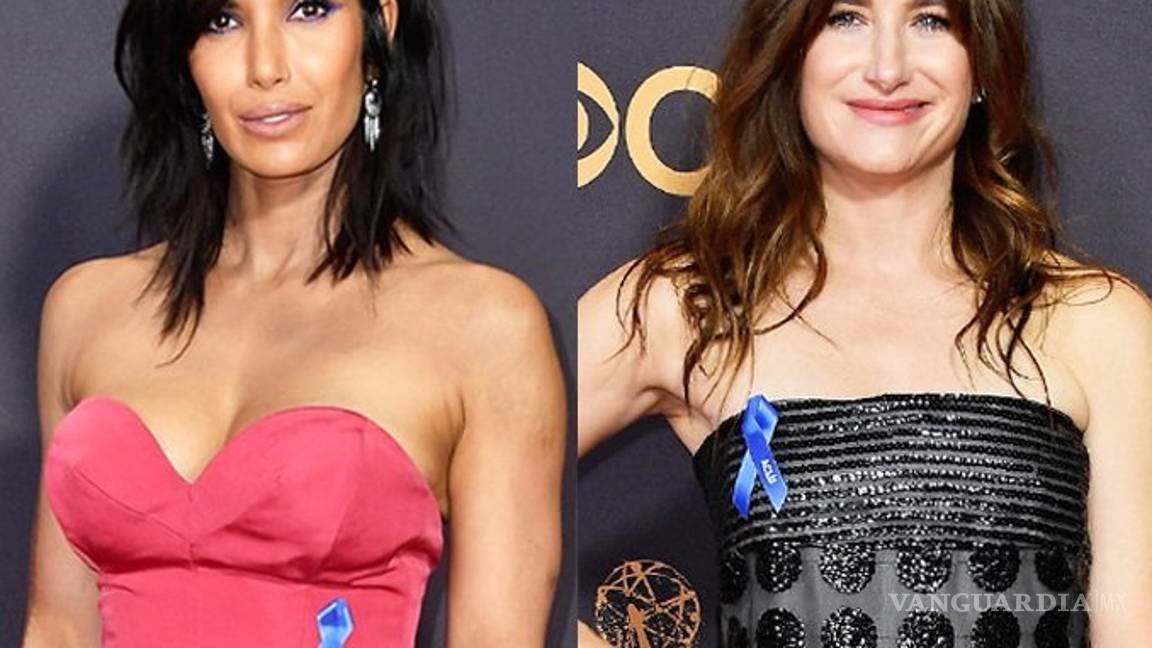 $!Emmy 2017: ¿Qué significa el lazo azul usado por las celebridades?