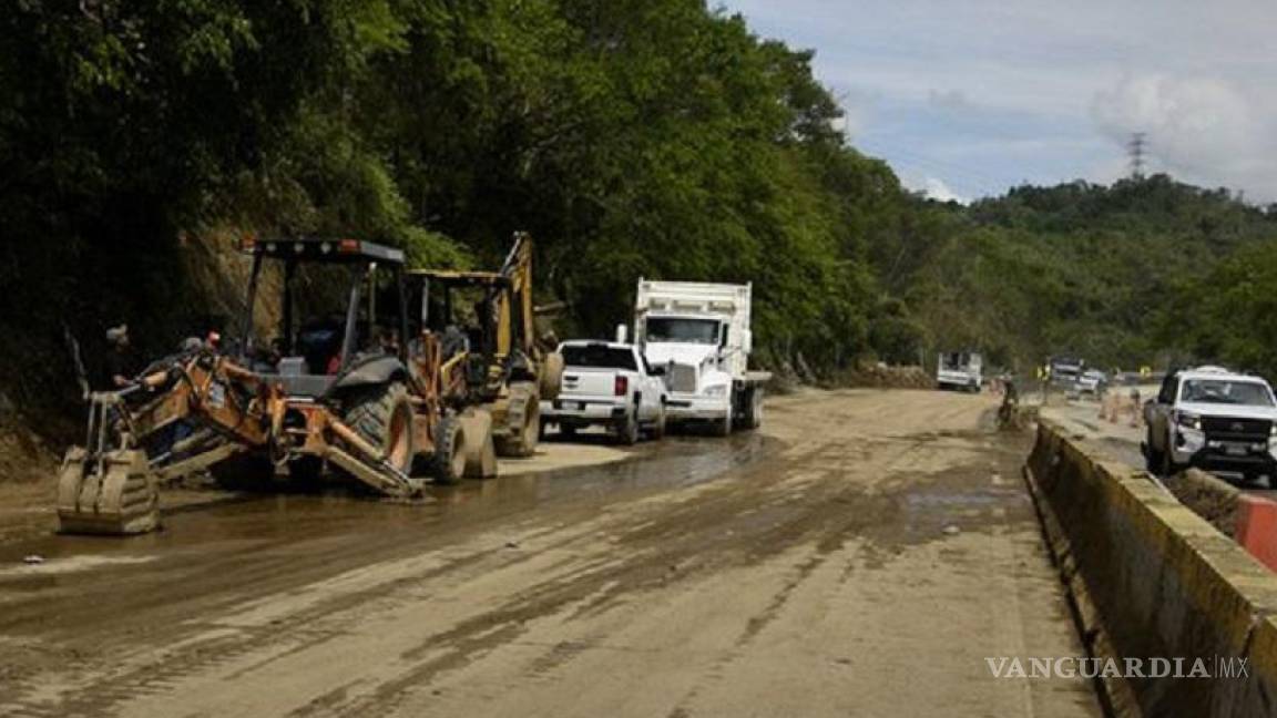 Están rehabilitadas las vías de Guerrero afectadas por ‘Otis’: SICT