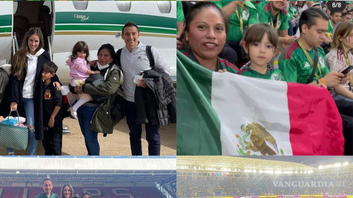 Esposa de Andrés Guardado responde a críticas por viajar con su niñera al Mundial