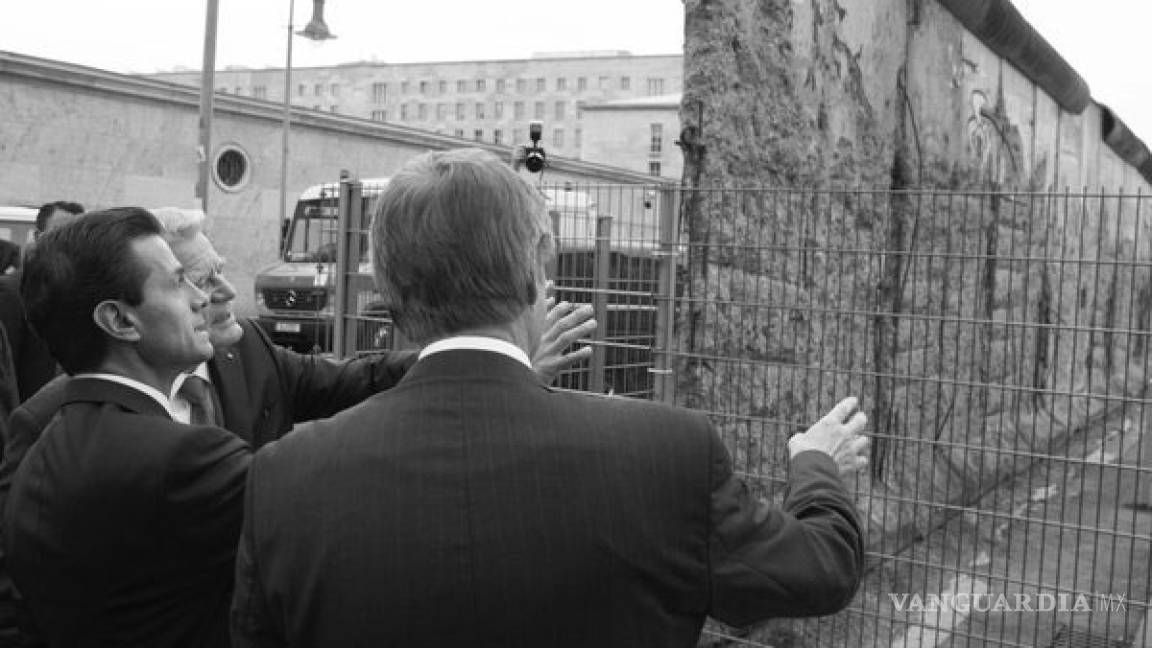 “Nunca más un muro de dolor”: Peña Nieto en Berlín