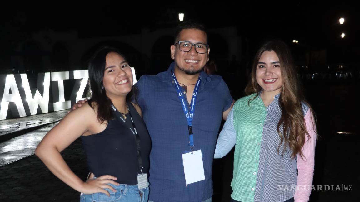$!Annie Téllez, Alfonso Morales y Ahtziri García.