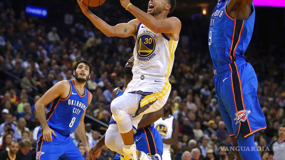 $!¿Cuál campeonitis? Golden State inicia la temporada con victoria
