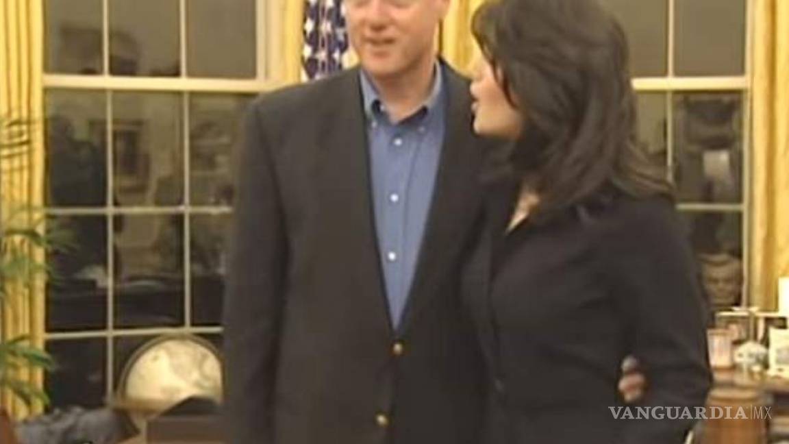 Bill Clinton confiesa que tuvo una aventura con Monica Lewinsky para controlar sus ansiedades