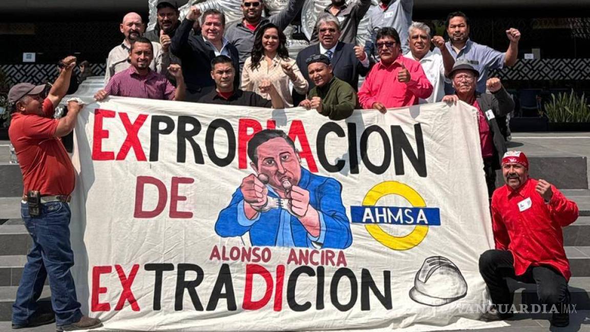 Ex trabajadores de AHMSA exigen el pago completo de sus derechos tras quiebra