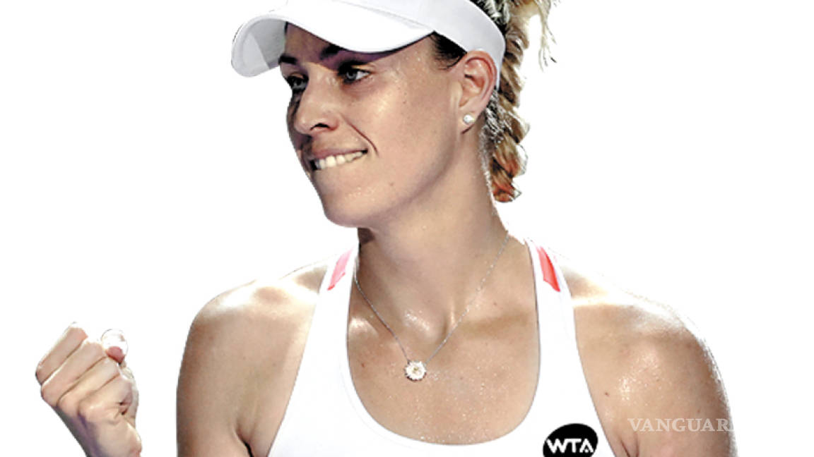 Kerber a un paso de semis en Copa WTA