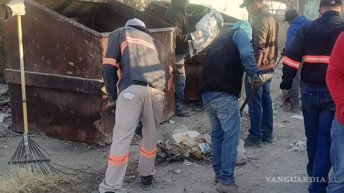 Garantiza alcaldesa un buen servicio de recolección de basura en Frontera