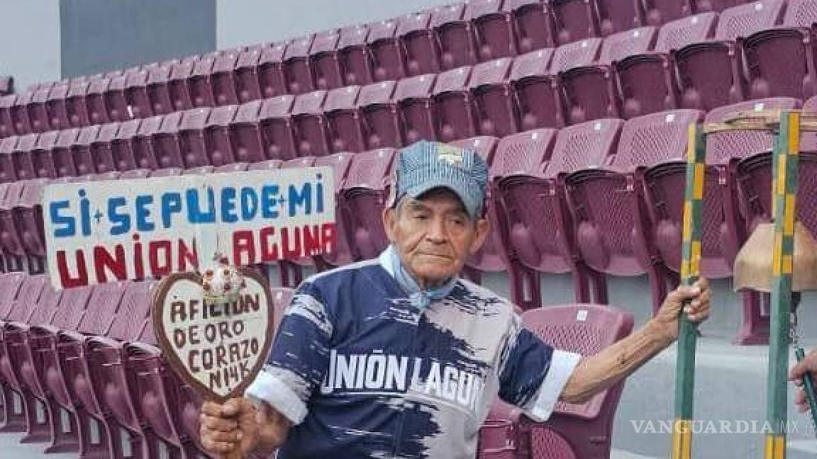 Torreón: Muere Don Isauro, un fiel seguidor del Unión Laguna que vivió siempre a su manera (video)