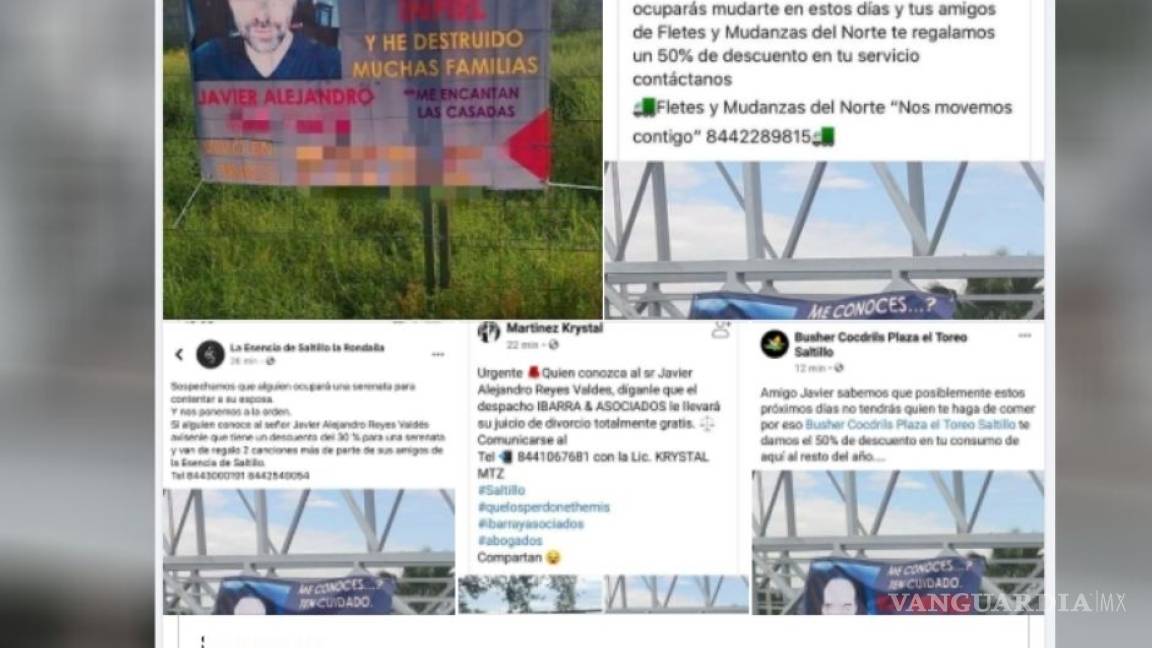 $!Se 'desata ola' de ofertas en Saltillo para hombre exhibido en manta; otros las cuestionan