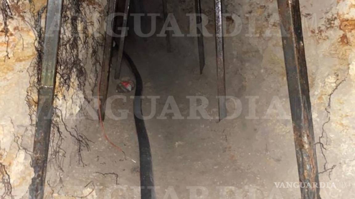 Hallan sofisticado túnel 'huachicolero' y toma clandestina en el centro de Ramos Arizpe