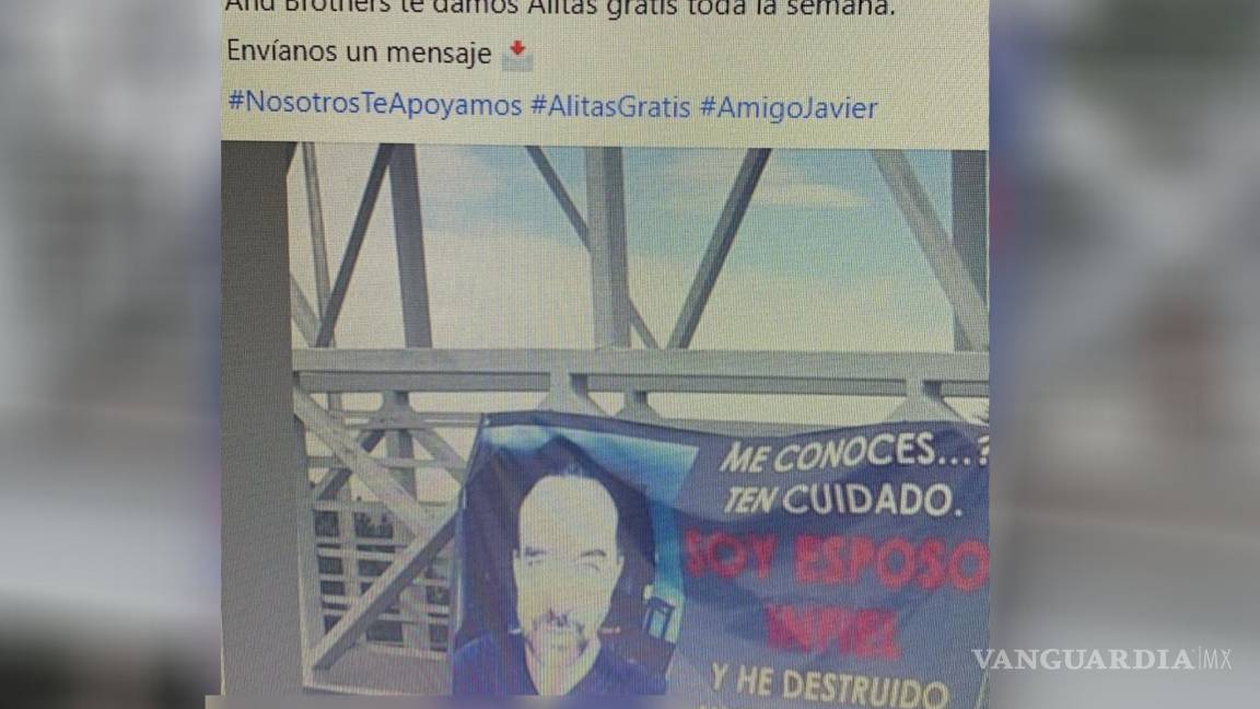 $!Se 'desata ola' de ofertas en Saltillo para hombre exhibido en manta; otros las cuestionan