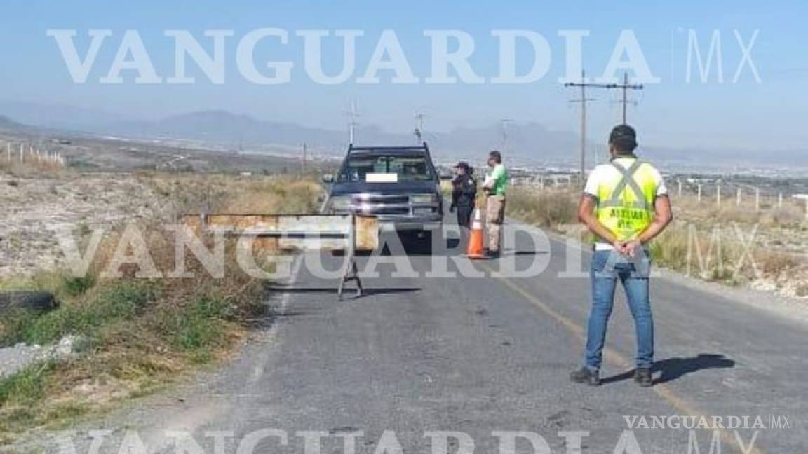 Autoridades cierran carreteras de Arteaga por posible caso de coronavirus COVID-19