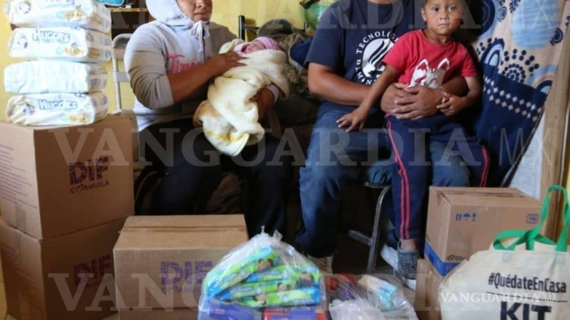 DIF Coahuila apoya a madre que dio a luz en su casa de Saltillo