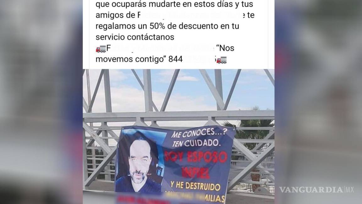 $!Se 'desata ola' de ofertas en Saltillo para hombre exhibido en manta; otros las cuestionan