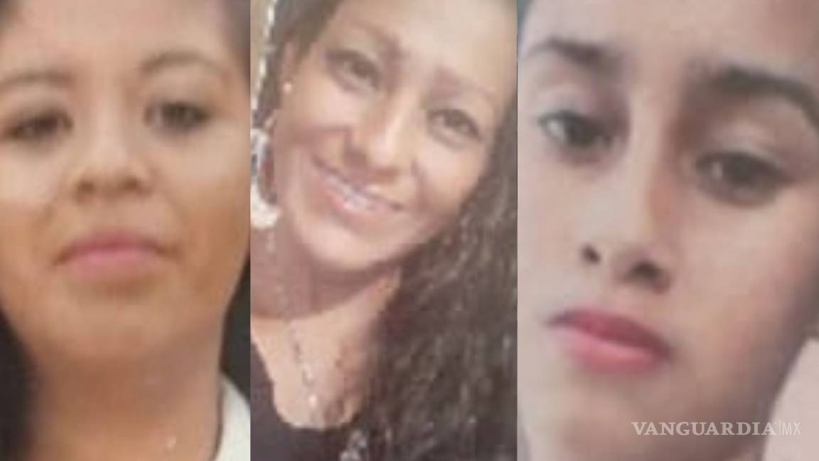 Reportan en Coahuila desaparición de 4 personas: tres mujeres y un menor de 13 años