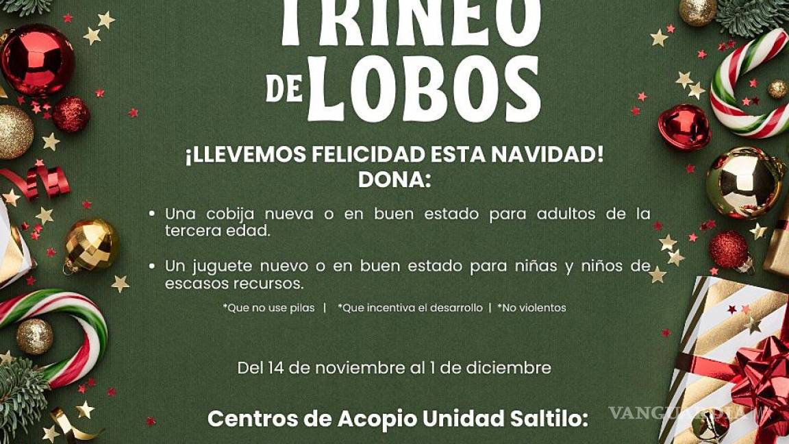 En esta Navidad la Universidad Autónoma de Coahuila se viste de Santa Claus