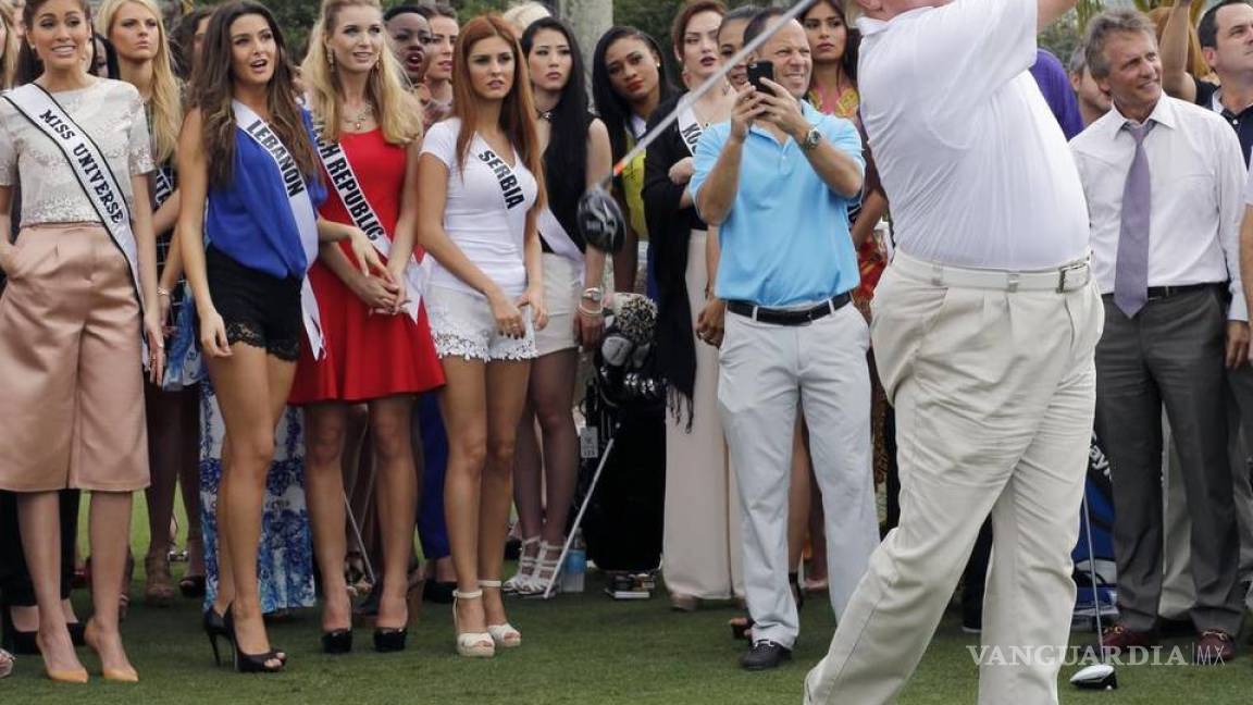 Torneo de golf PGA abandona campo de Trump, se jugará en México