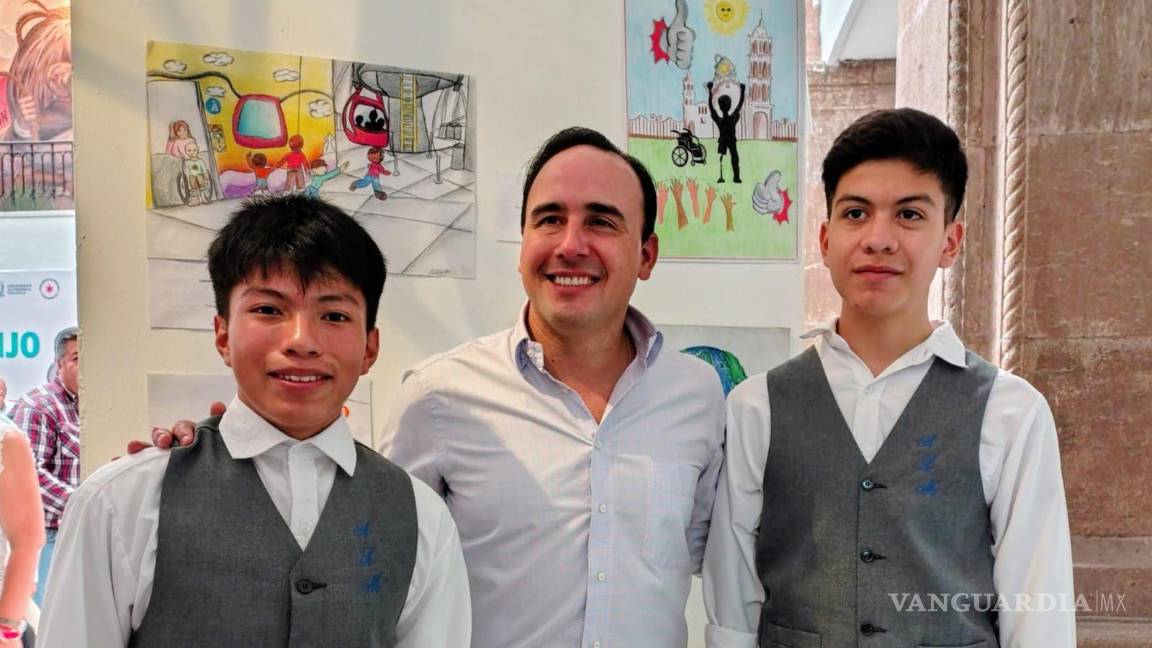 $!El gobernador Manolo Jiménez encabezó la ceremonia de premiación del concurso “#YoPorLaInclusión”, destacando el trabajo en equipo y el respeto a la diversidad.