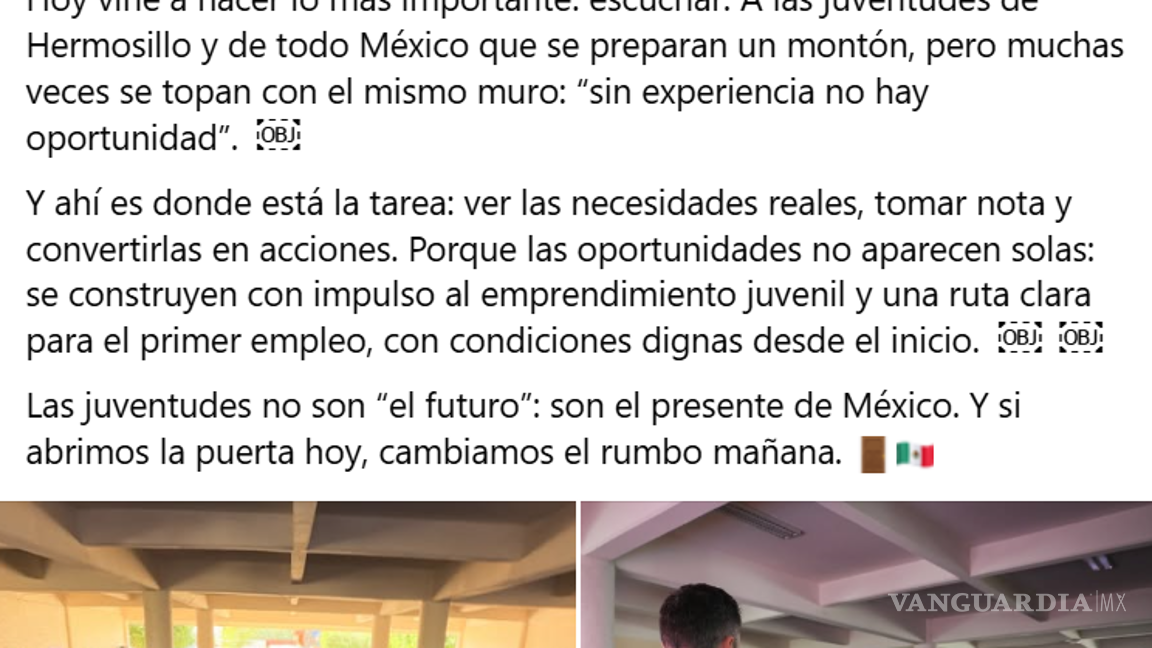 $!Conferencia de Luis Donaldo Colosio Riojas en Universidad de Sonora