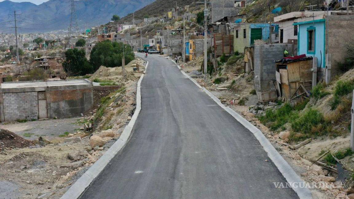 $!Colonias de la periferia ya gozan de pavimentación.
