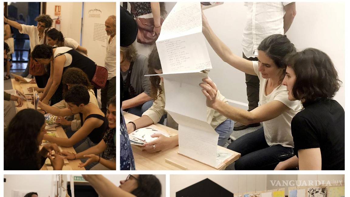 $!Pliegues y repliegues de una cuarentena, dispositivo, Paula Gimenez, 2022.