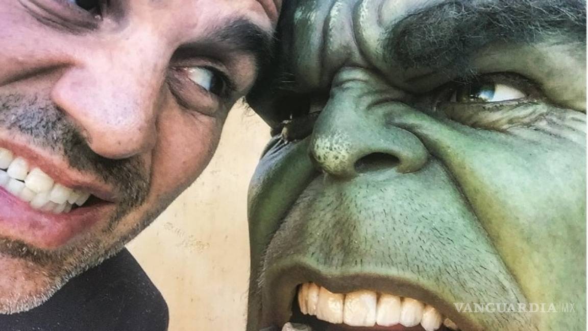 Hulk comparte fotos de ‘Thor: Ragnarok’