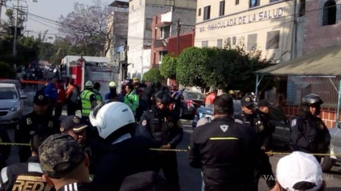 Explosión de clínica deja 12 personas heridas en Ciudad de México