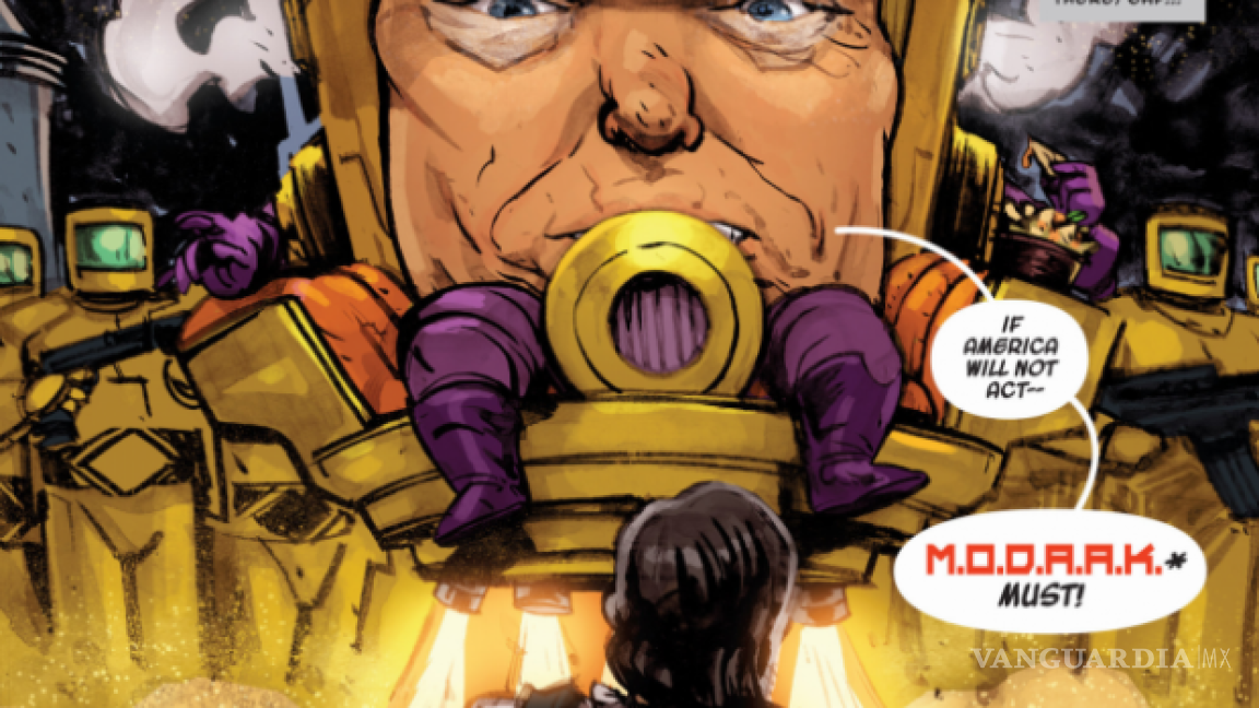 Donald Trump se convierte en villano de comics