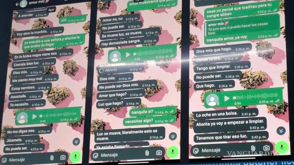$!‘Tíralo en algún canal’... ambos padres planearon abandonar a su bebé en Tultitlán, revelan chats de WhatsApp