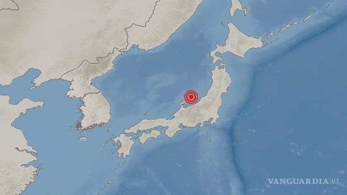 $!Otro sismo azota Japón, ahora de magnitud 6.0; descartan alerta de tsunami