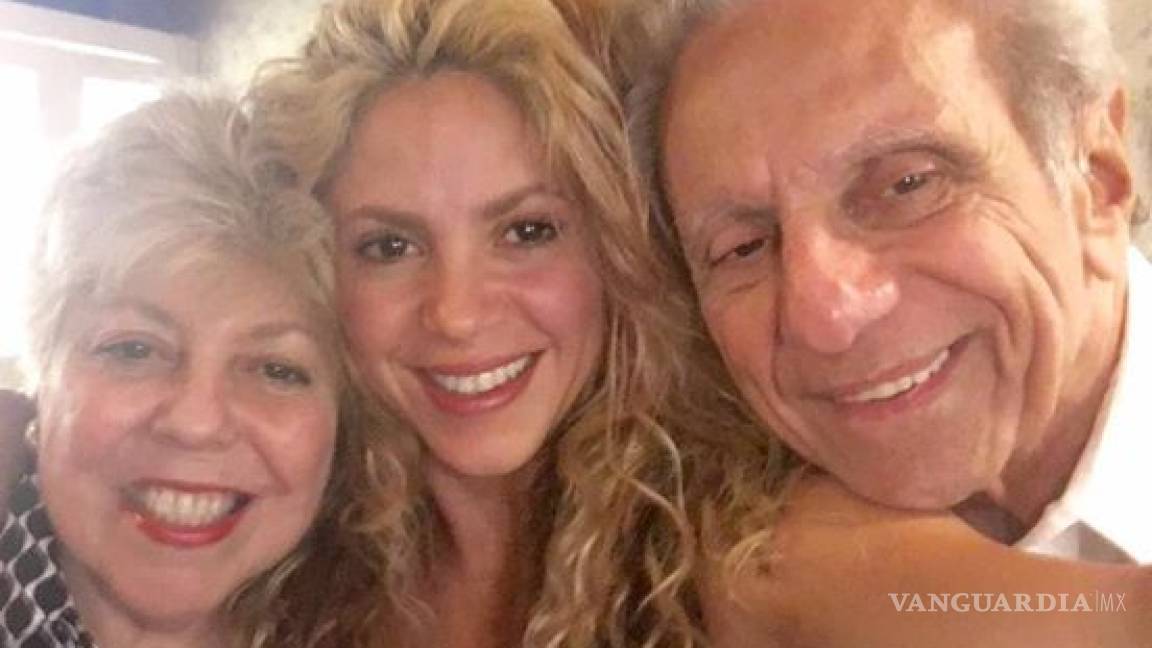 Shakira festeja el cumpleaños 85 de su papá