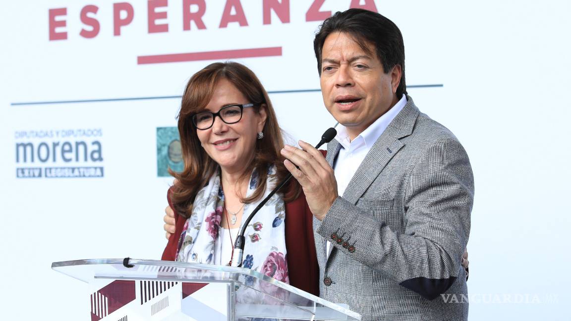 $!Yeidckol Polevnsky pide posponer para 2020 elección de Morena