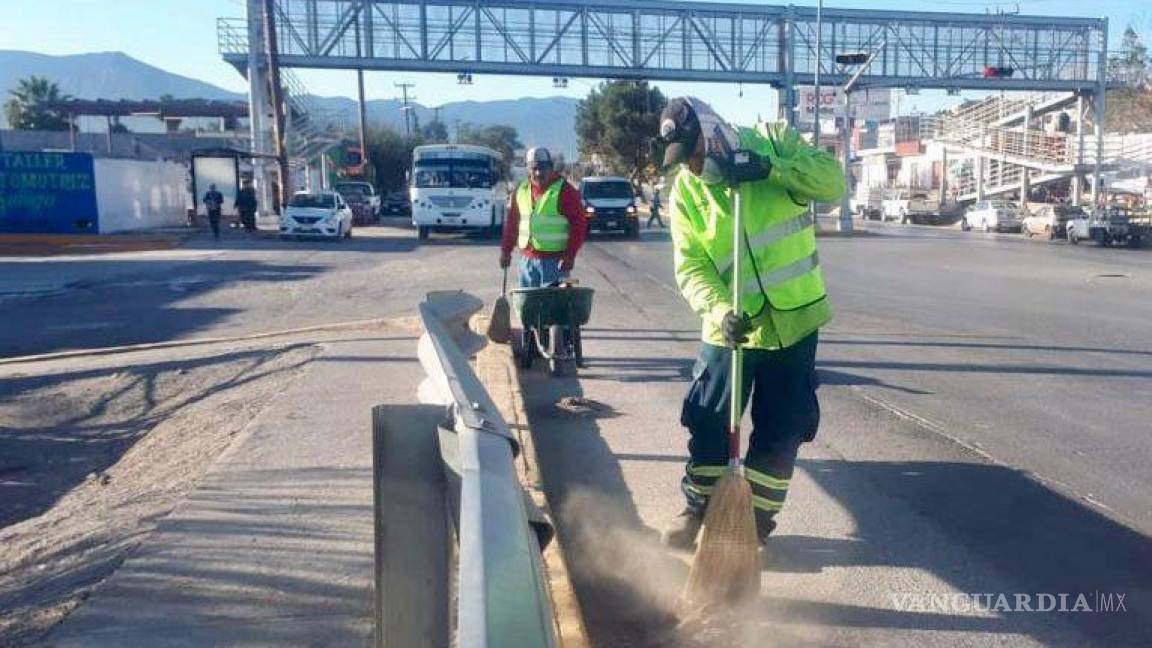 Saltillo: embellecen la calzada Francisco I. Madero