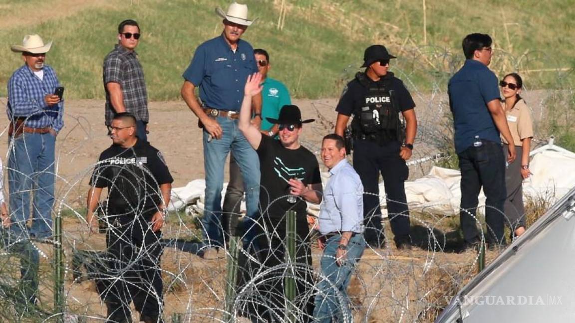 Desde frontera con Coahuila, llama Elon Musk a ampliar política migratoria