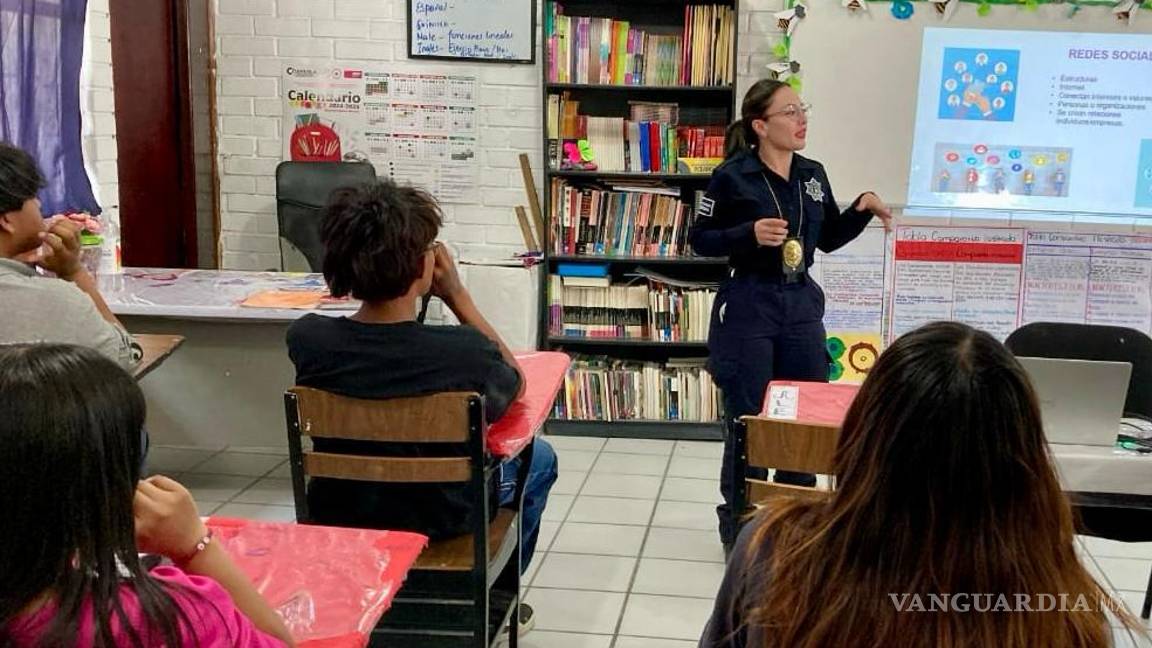 Promueven cultura de la prevención y seguridad en instituciones educativas de Ramos Arizpe
