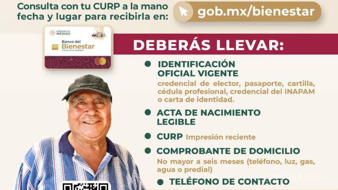 ¿Tienes tarjeta Banamex? Anuncian en Coahuila cambios para beneficiarios de pensión del Adulto Mayor