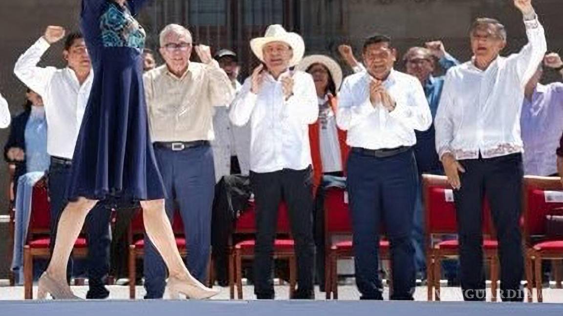 Y como telón en el Zócalo, Rocha, Durazo y Américo