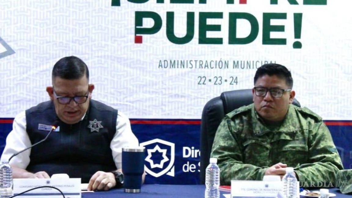 Reportan en mesa de seguridad que Torreón reduce cifra negra y optimiza respuesta policial