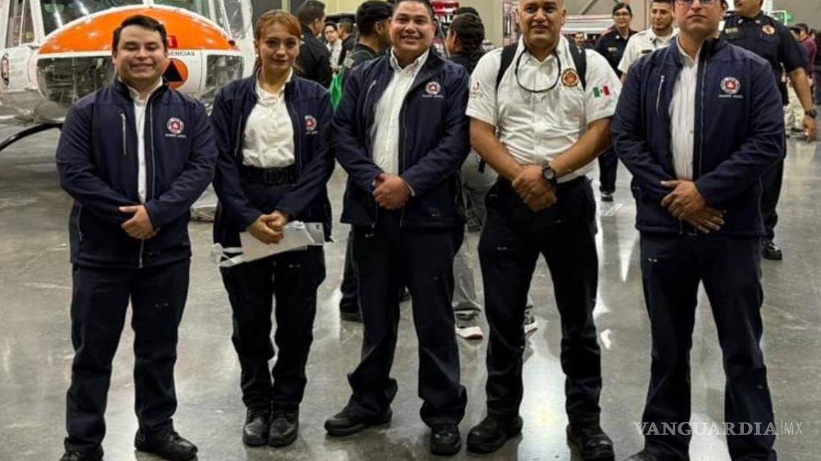 Capacitan en Monterrey a personal de Protección Civil y Bomberos de Ramos Arizpe para enfrentar emergencias de alto riesgo