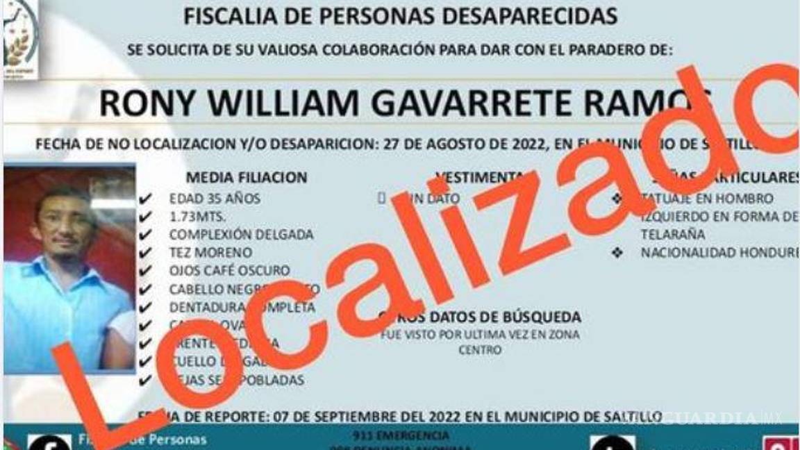 Menores sustraídos de albergue en Saltillo están en Honduras, confirma Fiscalía