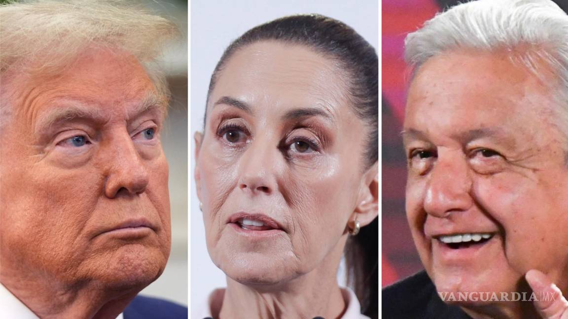 Claudia, entre la voluntad de AMLO y Trump