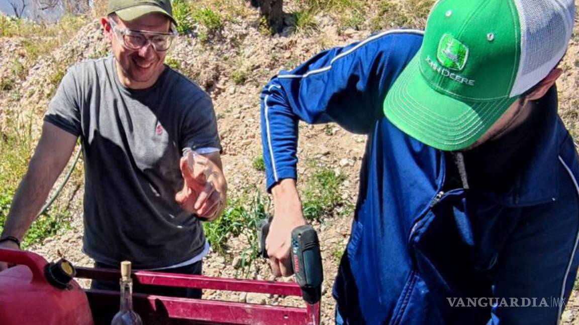 $!Los miembros del grupo trabajan en acciones puntuales para la conservación de la sierra.