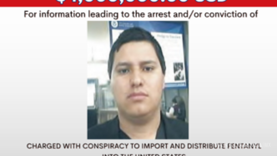 $!Ficha de recompensa de Óscar Noé Medina González.