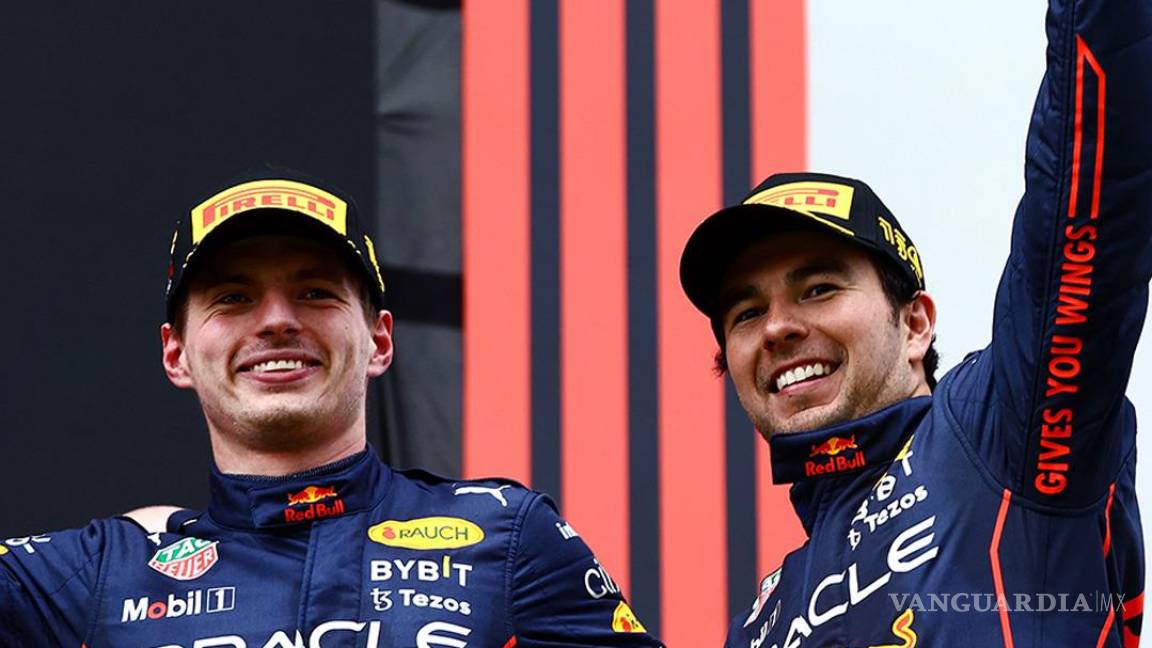 ‘Queda’ Checo Pérez en segundo lugar del Gran Premio de España; Max Verstappen se corona con el primero