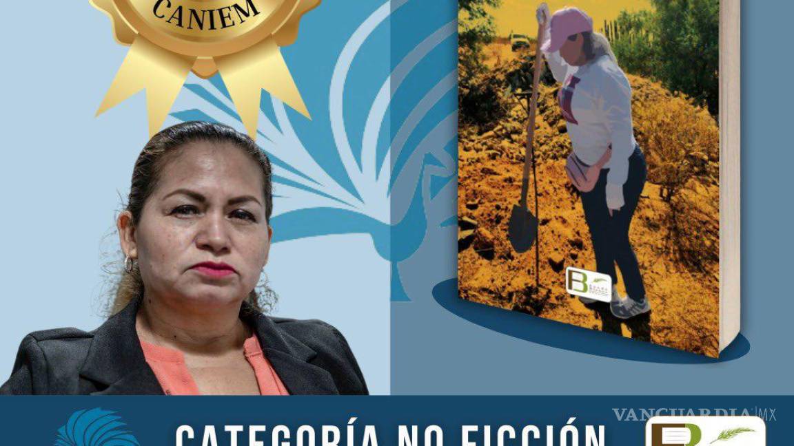 Ceci Flores gana “Libro del Año” con “Madre Buscadora: Crónica de la desesperación” en los Premios CANIEM 2024