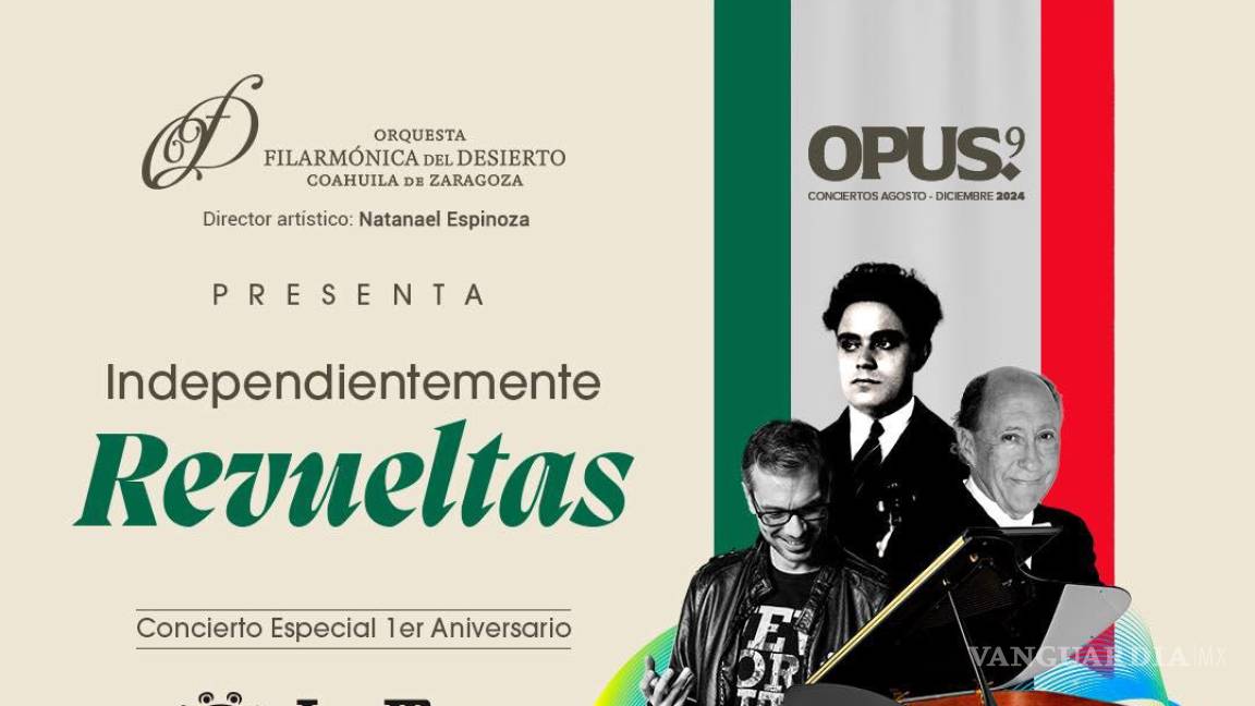 Filarmónica del Desierto celebra el mes patrio con un concierto muy mexicano