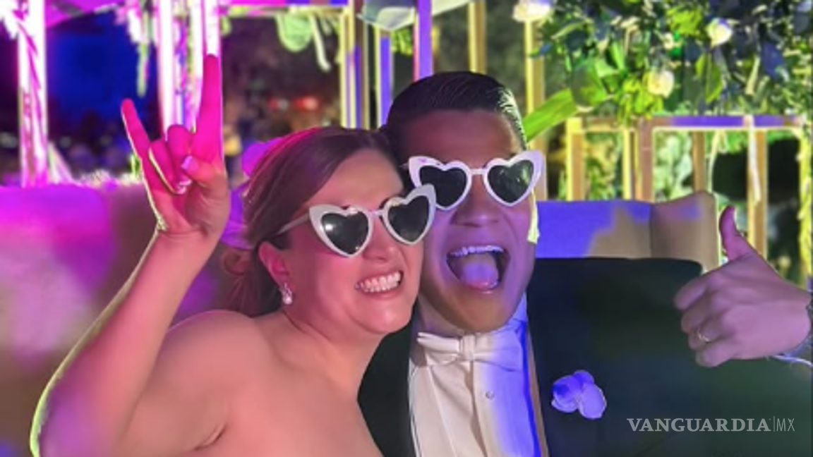 ‘El Arqui’, se casó en Saltillo: Así fue la boda que sorprendió a sus seguidores