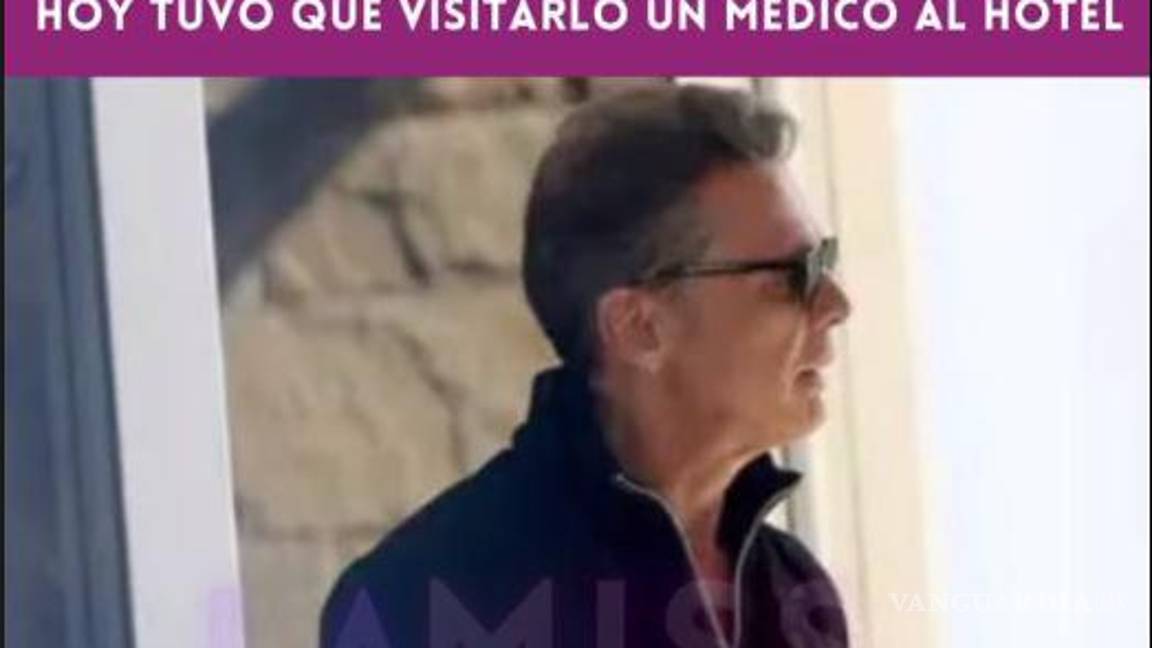 $!Todavía la tarde del lunes fue atendido en su propio hotel.